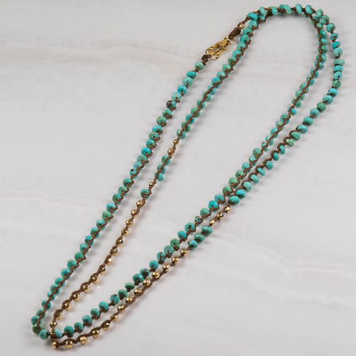 One Love Wrap Faceted Turquoise